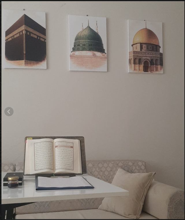 El yazması Nazar ayetleri terkibi